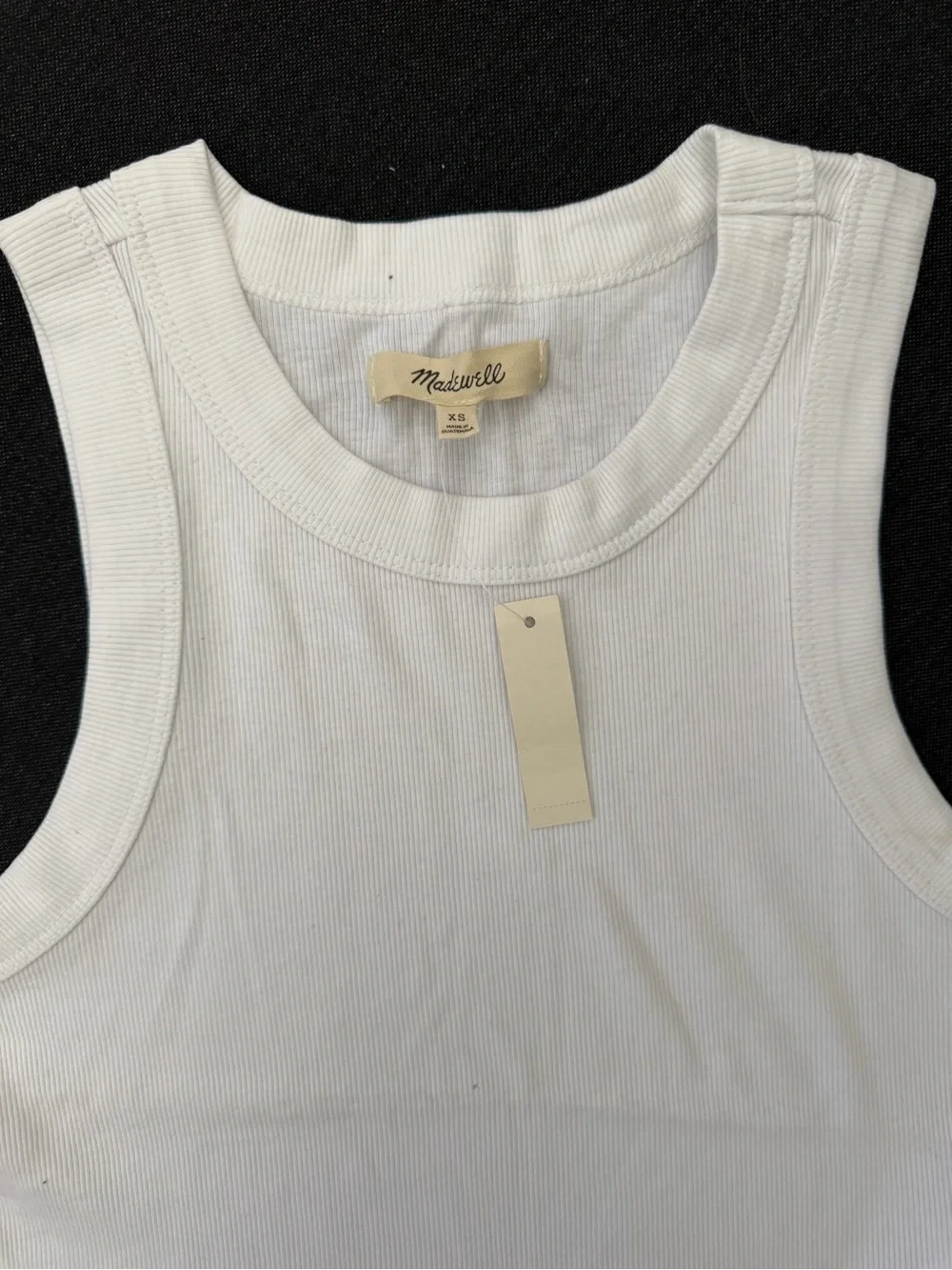 Madewell sleeveless ribbed